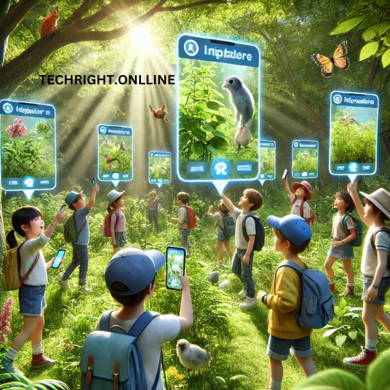 tech activities outdoor for kids